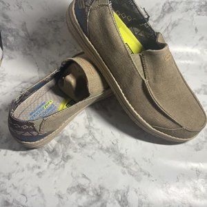 Skechers Mens Melson Ralo 210103 Tan Slip On Comfort Loafer Shoes Size 11.5